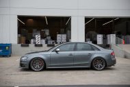 Audi S4 B8 in gray with 20 inch Avant Garde M590 rims