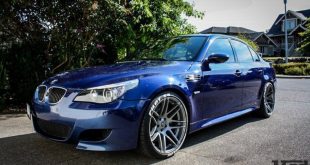 BMW E60 M5 Blue Forgestar F14 20x95et9 1 310x165 BMW E60 M5 V10 mit 20 Zoll Forgestar F14 Alufelgen