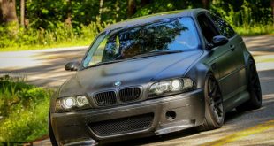 BMW E46 M3 MatteBlack VMR VB3 Mb 19x95et33 3 310x165 Böses Teil   BMW M3 E46 mit VMR VB3 V703 Alufelgen