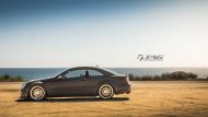 Mercedes CLK63 AMG BS with HRE RS103M alloy wheels in gold