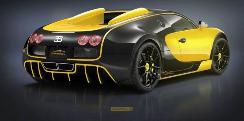 Diseño - Oakley Design en Bugatti Veyron