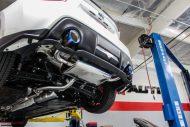 Subaru BRZ Series Blue Invidia N1 Exhaust install 7 190x127 Subaru BRZ mit Invidia Sportauspuff & STI Tuning Parts