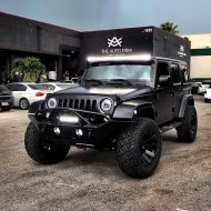 Jeep Wrangler With Satin Black Cover Is 2 190x190