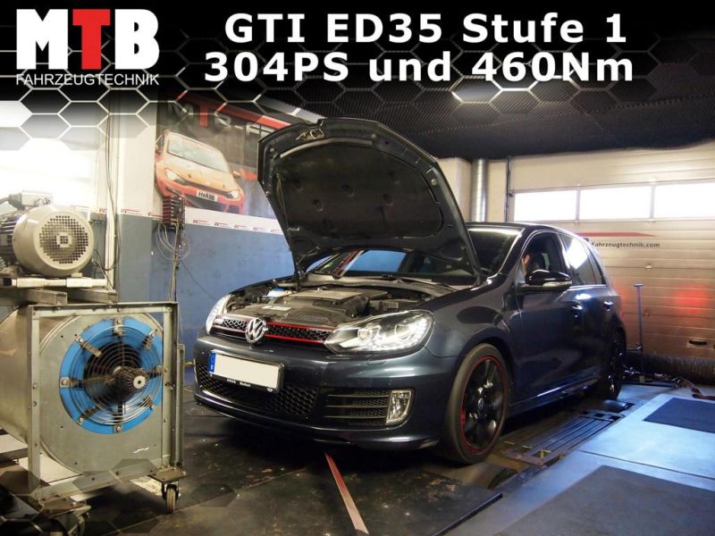 MTB-Fahrzeugtechnik &#8211; 304PS im Golf 6 GTI Edition 35 DSG