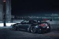 Liberty Walk Nissan GT-R with Brixton Forged Wheels