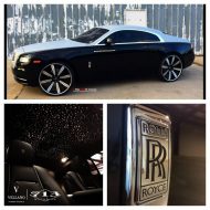 Vellano VKB in 26 Customs on Rolls Royce Wraith Coupe