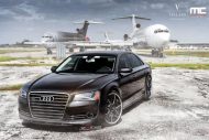 Audi A8L 4.0T auf 22 Zoll Vellano Forged Wheels Typ VCK