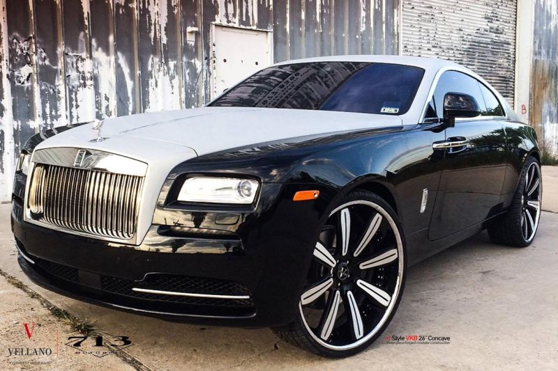Vellano VKB in 26 Customs on Rolls Royce Wraith Coupe