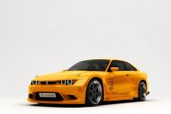 Rendering: BMW E36 Widebody-Kit von TM Cars