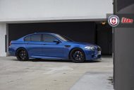 Clean Looking Monte Carlo Blue BMW F10 M3 On HRE Wheels 0 190x127