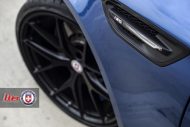Clean Looking Monte Carlo Blue BMW F10 M3 On HRE Wheels 11 190x127