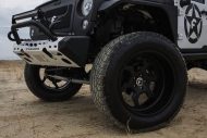 Jeep Wrangler on 22 inch Forgiato Wheels alloy wheels