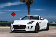 Jaguar F-Type with 20 inch Alu's at Exclusive Motoring