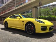 Yellow Porsche Panamera GTS Tuning 2 190x143