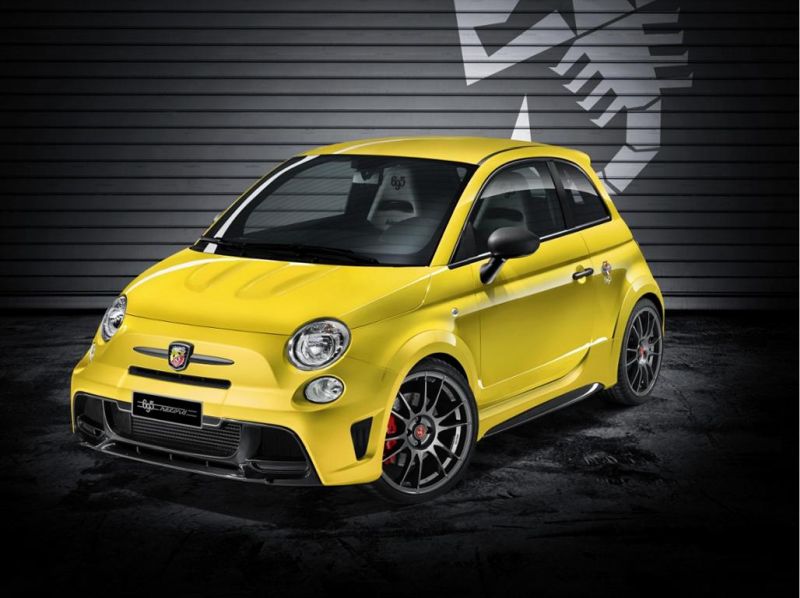 Fiat Abart Biposto Yellow 1