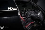 Pouces 21 ADV.1 Roues type ADV.1 5.0 sur la Nissan GT-R