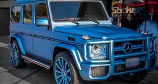 kylie jenners g wagon turns baby blue amg 2 310x165 Mercedes Benz G63 AMG von Kylie Jenner in Baby Blau