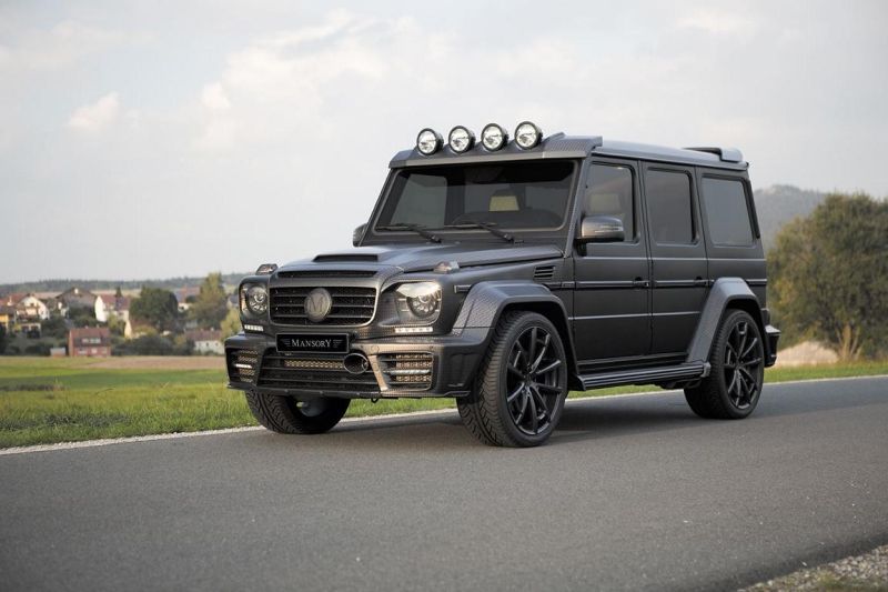 Mansory Grono G63 AMG Black Edition con 828PS