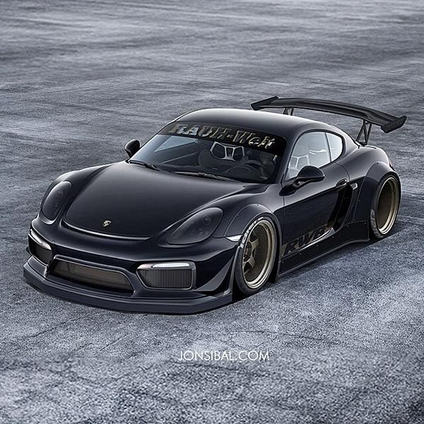 Vision: Rauh-Welt Porsche Cayman GT4 Breitbau