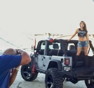 Ufc Ring Model Arianny Celeste Went Custom On A Jeep Wrangler 2 190x178