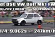 Video: 9 Sekunden für die Viertelmeile im VW Golf MK1 mit 750PS