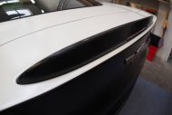 Frozen White foiled Corvette C6 by SchwabenFolia