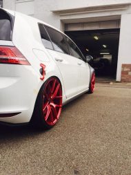 VW Golf VII GTI with Z-Performance Wheels & peppered suspension