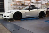 Corvette C6 Frozen White Foiled de SchwabenFolia