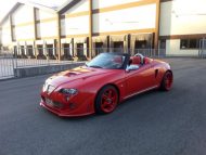 Alfa Romeo Spyder 3.0 V6 - programma completo in rosso