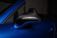 Reportage photo: Le carbone bleu chez la Techart Porsche 991