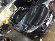 Impressive Wrap &#8211; Mattschwarzes Tesla Model S P85D