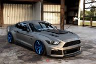 20 Zoll Vossen VPS-306 &#038; Accuair im Ford Mustang