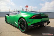 Green Chrome Lamborghini Huracan Tuning 9 190x127