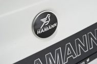 BMW M5 F10 with widebody kit at Hamann Motorsport