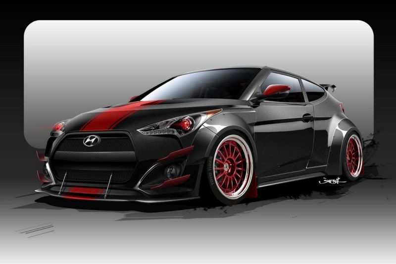 Hyundai Veloster Turbo By Blood Type Racing 11