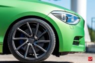 Matte Green BMW F20 1 Series With Vossen Wheels 1 190x127