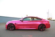 Pink Chrome BMW M4 Folierung Pink 10 190x127