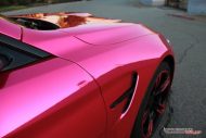 Pink Chrome BMW M4 folierung pink 5 190x127 Pink Bulle   Impressive Wrap foliert den BMW M4 F82
