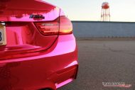 Pink Chrome BMW M4 Folierung Pink 8 190x127