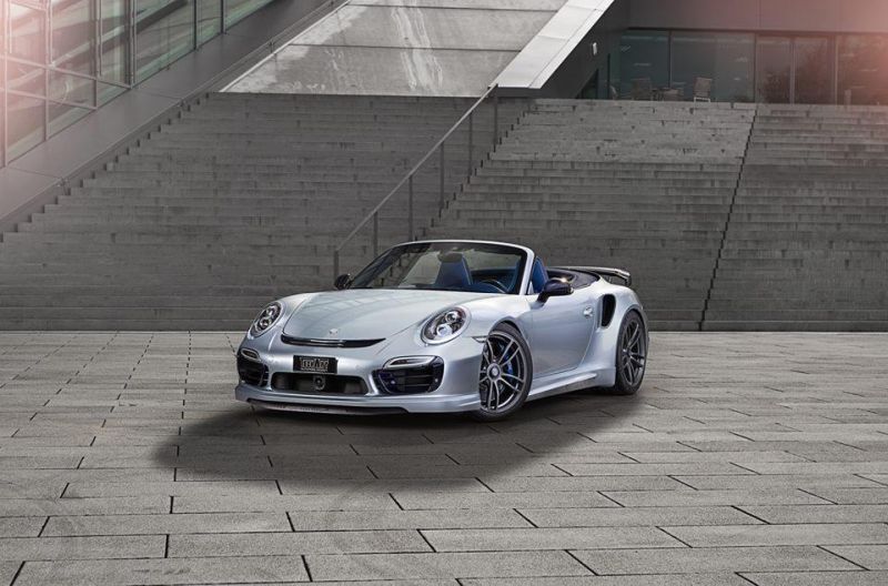 Fotostory: Blaues Carbon am Techart Porsche 991