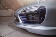 Historia de la foto: Carbono azul en el Techart Porsche 991