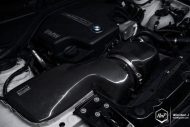 20 pulgadas HRE S101 y KW variante 3 en el BMW 320i F30