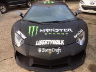 Liberty Walk Lamborghini Aventador With Monster Livery 1 190x143