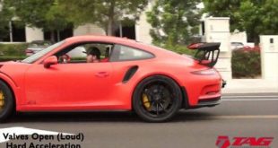 Video: Akrapovic Evolution am Porsche 991 GT3 RS by TAG Motorsports