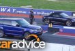 Video: Jaguar F-Type R AWD Cabrio gegen Range Rover Sport SVR