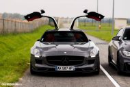 593PS und Carbon Bodykit am RENNtech Mercedes SLS AMG