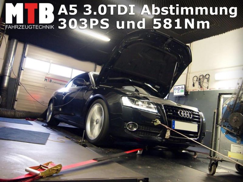 Audi A5 3.0 TDI mit 303PS &#038; 581NM by MTB-Fahrzeugtechnik