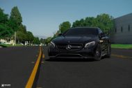 Mega schick &#8211; Mercedes Benz S63 AMG Coupe auf HRE Classics