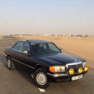 2015 DesertSpec1991300se tuning car 1 190x189 zu verkaufen: 1991er Mercedes Benz 300SE als Wüstenfahrzeug!