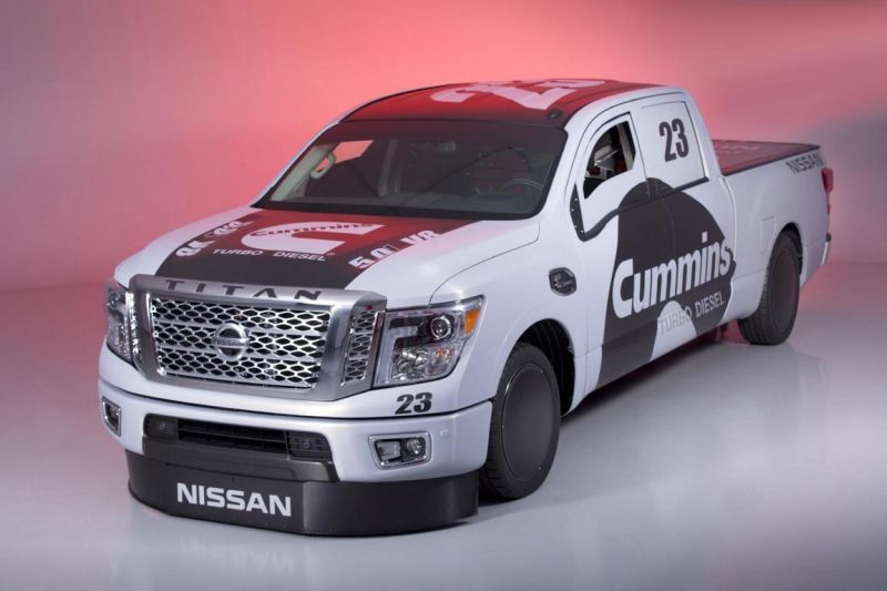 SEMA 2015: Nissan Titan XD Diesel Land Speed Truck